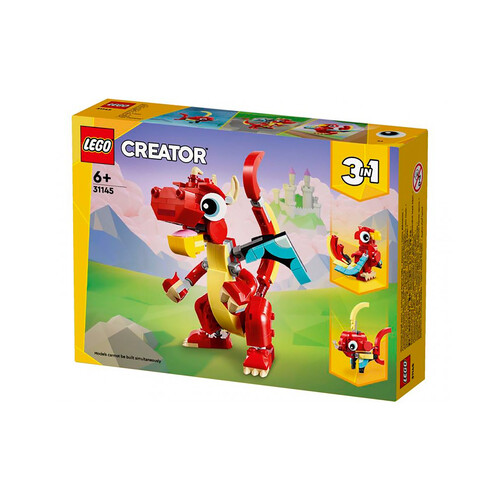 LEGO Dragón Rojo