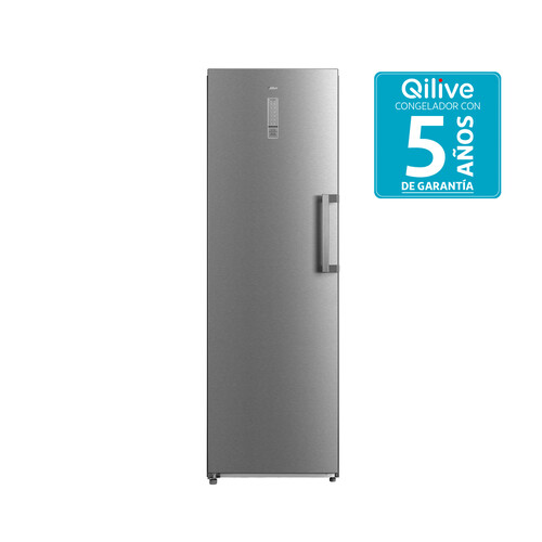 Congelador vertical QILIVE Q.6828 clasificación energética: E, H: 185cm, A: 59,8cm, F: 61,8cm, capacidad total: 273L