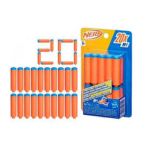 Dardos NERF N1 20 unidades