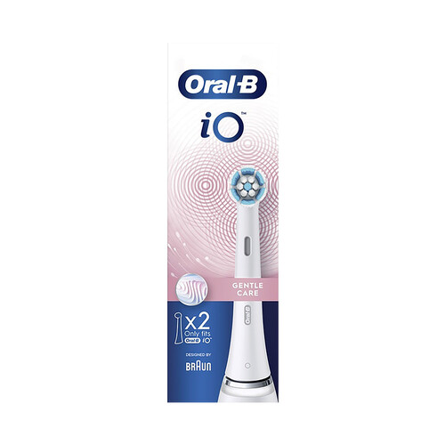 ORAL-B iO Recambios de cepillo dental Gentle care 2 uds.