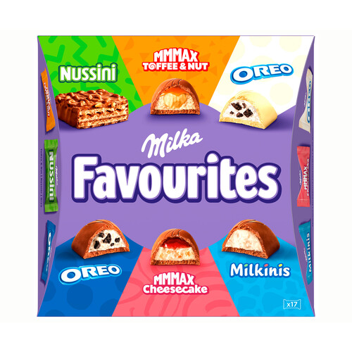 MILKA Bombones caja mixta favoritos 158 gr.