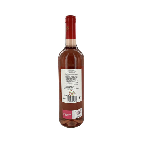 CERRO DE LOS PASTORES Vino rosado con D.O. Valdepeñas botella 75 cl.