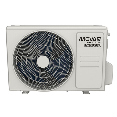 Aire acondicionado con bomba de calor MOVAIR MOV10-2250, Inverter, 2.250 frig/h, 2.520 cal/h. A++/A+, gas R32. (Hasta 21m² aprox.)