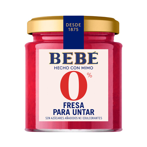 BEBE Untable 0% fresa 230 g.