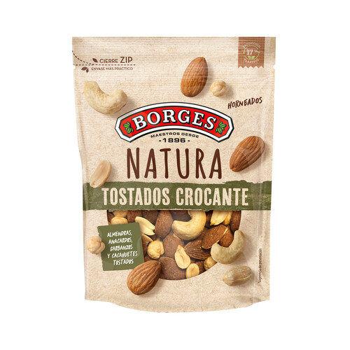 BORGES Mix tostado crocante 170 g