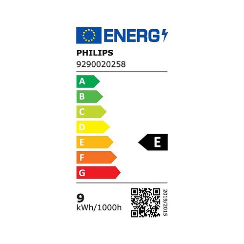 Bombilla Led E27, 8,5W=75W, luz neutra 4000K, 1055lm, PHILIPS.