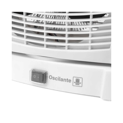 Calefactor para baño ORBEGOZO FH 7001, 2000W, 2 modos, oscilante.