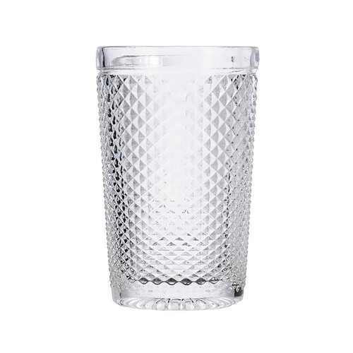 Vaso de vidrio 35cl, transparente Onix BIDASOA.