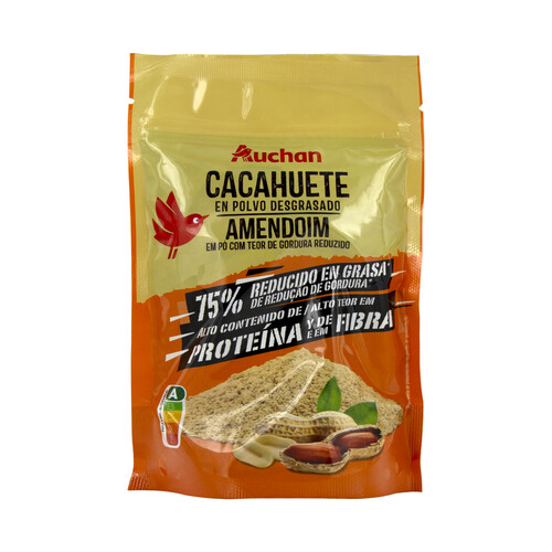 PRODUCTO ALCAMPO Cacahuete en polvo 75% desgrasado 200 g.