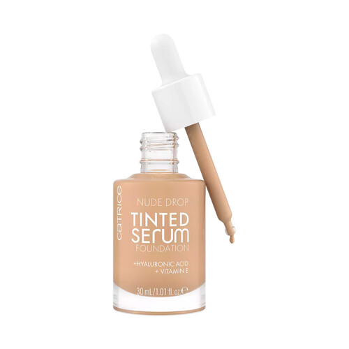 CATRICE Nude drop tinted Tono 030C Base de maquillaje con textura sérum líquido 30 ml.