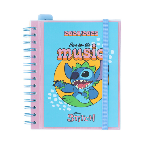 Agenda escolar 24-25, DISNEY STICH, ERIK.