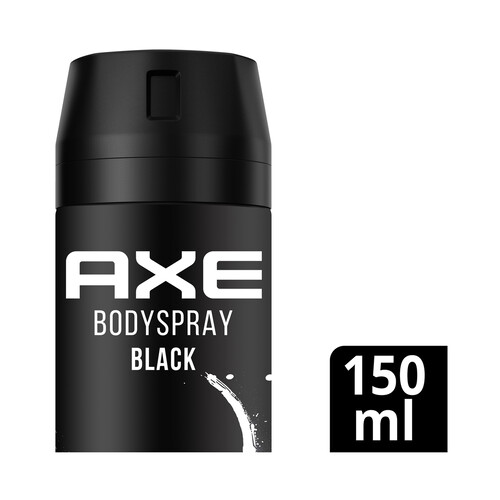 AXE Black Desodorante en spray para hombre con protección antitranspirante hasta 48 horas 150 ml.