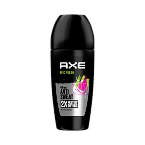 AXE Epic fresh Desodorante roll on para hombre con protección antitranspirante hasta 48 horas 50 ml.