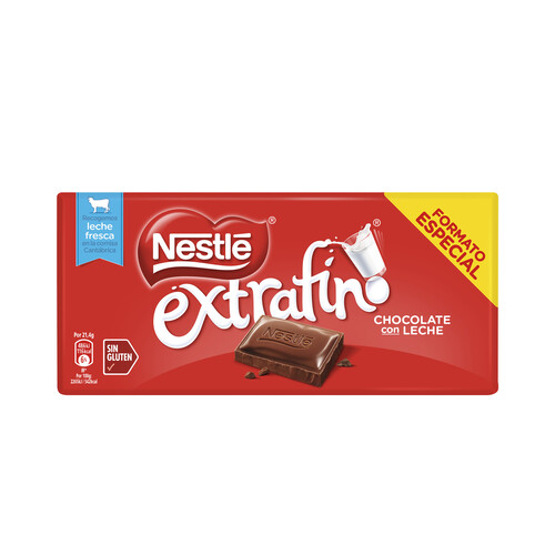 NESTLÉ Extrafino Chocolate con leche 150 g.