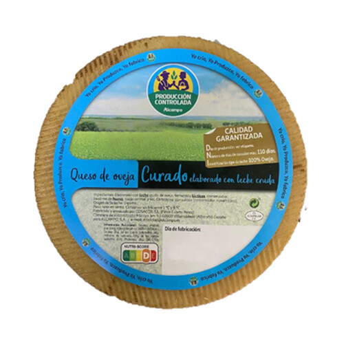 ALCAMPO CULTIVAMOS LO BUENO  Queso curado de oveja