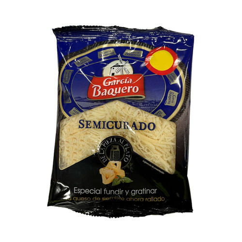 GARCÍA BAQUERO Queso rallado semicurado 110 g.