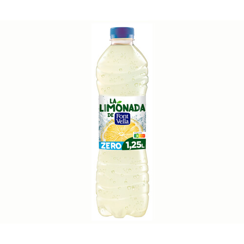 FONT VELLA Levité  Agua limón Zero botella 1,25 l