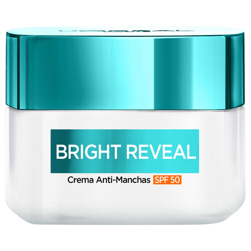 L´ORÉAL PARIS Bright reveal Crema anti-manchas unificadora del tono, con FPS 50 50 ml.