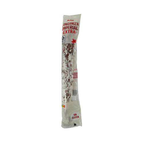 AUCHAN Longaniza imperial extra, elaborada sin gluten 250 g. Producto Alcampo