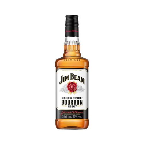 JIM BEAM Whisky tipo bourbon botella 70 cl.