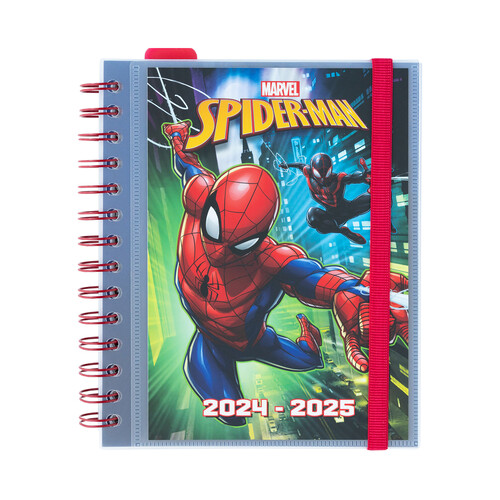 Agenda escolar 24-25, SPIDERMAN, ERIK Editores.