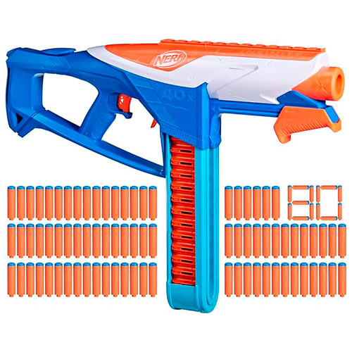 Lanzador NERF N Series Infinite con 80 dardos N1, +8 años.