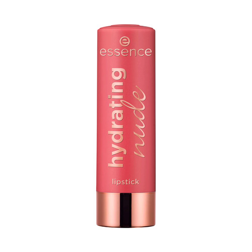 ESSENCE Hydrating nude tono 303 Delicate Barra de labios hidratante en tono nude.