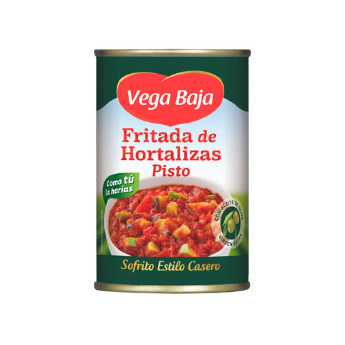 VEGA BAJA Fritada hortalizas pisto aove 400 g.