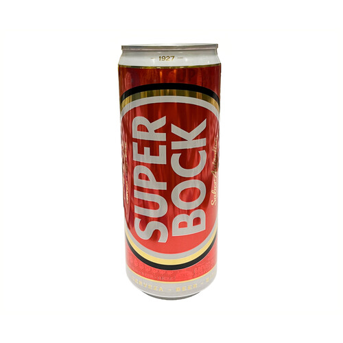 SUPER BOCK Cerveza rubia superbock lata 33 cl