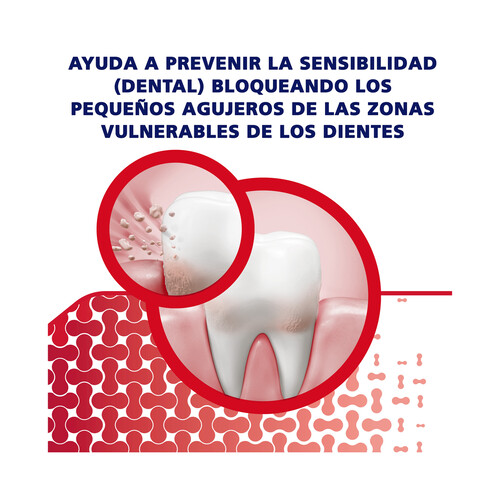 PARODONTAX Pasta de dientes con flúor de uso diario y acción blanqueante PARODONTAX Encías + aliento & sensibilidad 75 ml.