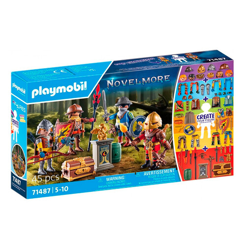 PLAYMOBIL Set de 3 Caballeros de Novelmore