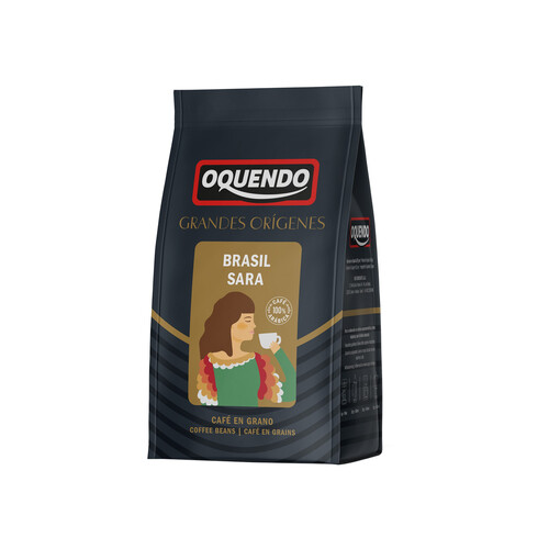 OQUENDO GRANDES ORÍGENES Café en grano de Brasil 250 g.