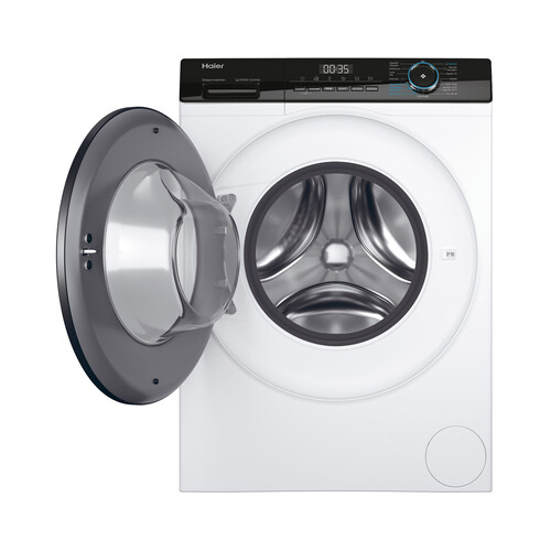 Lavadora secadora HAIER HWD90-B14939-IB, capacidad lavado/secado: 9KG/6KG, clasificación energética: D, 1400RPM, H: 85cm,A: 60cm,F: 53cm.