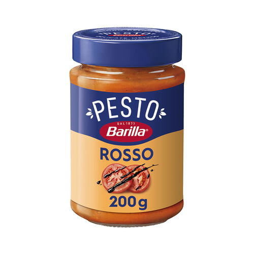 BARILLA Salsa Pesto rosso con aceite balsámico de módena BARILLA 200 g.