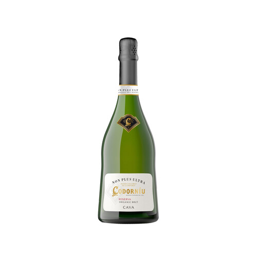 CODORNIU Non plus ultra Cava brut reserva ecológico con D.O. Cava botella de 75 cl.