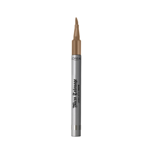 L´ORÉAL PARIS Micro tatouage tono 101 Blonde Lápiz de cejas efecto Micro-Blanding, resistente al agua y a roces.