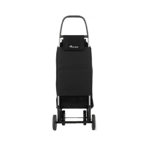 Silvano Carrito Compra Plegable Negro