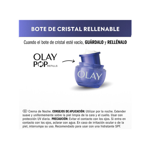 OLAY Retinol 24 Crema de noche renovadora e hidratante 50 ml.