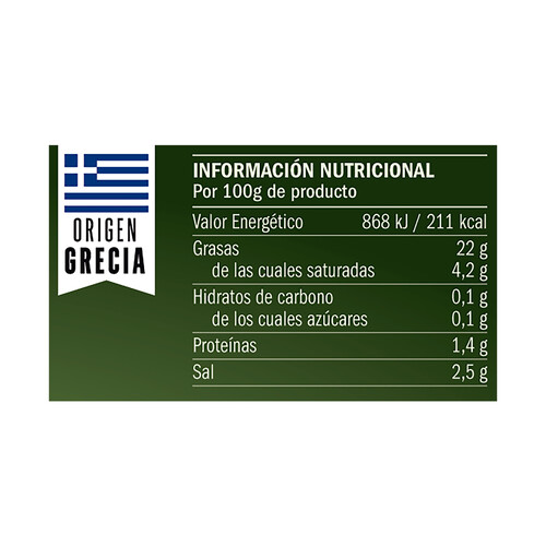 EXCELENCIA Aceituna kalamata frasco 250 g.