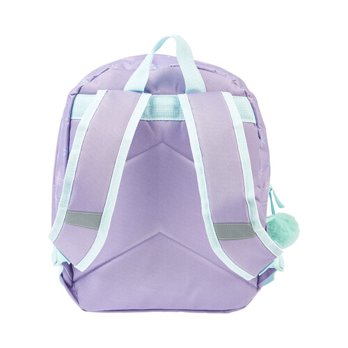 Mochila 3D FROZEN, 1 compartimento, color morado, ALCAMPO.