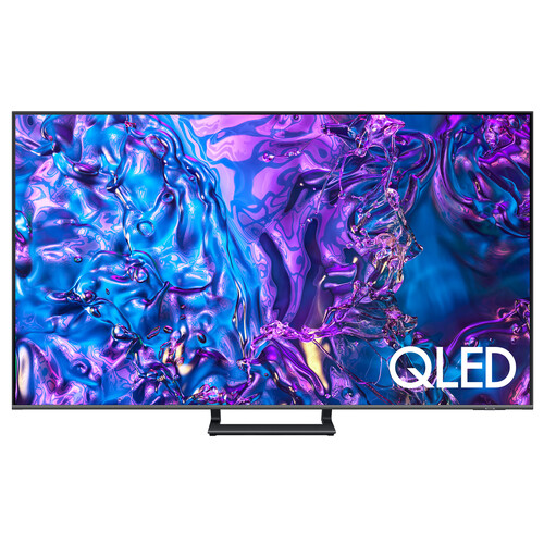 Televisión 139,7 cm (55) QLED SAMSUNG 55Q77D, 4K, Smart TV, Ultra HD, WIFI, 4HDMI, 120Hz, color negro.