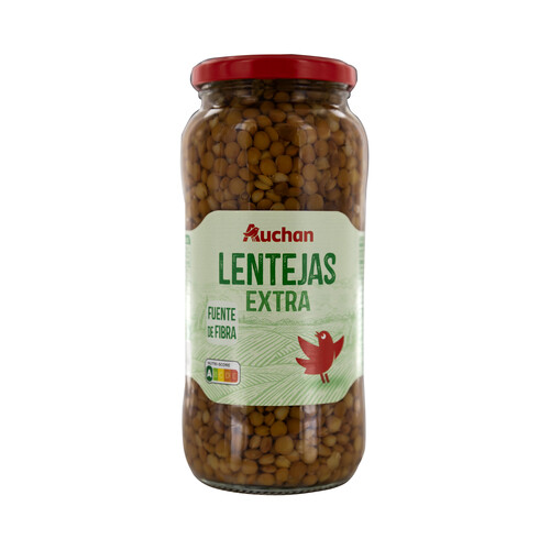 PRODUCTO ALCAMPO Lentejas cocidas extra 400 g.