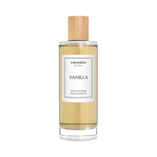 CHANSON D´EAU Polynesia Eau de toilette para mujer con aroma a vainilla y vaporizador en spray 100 ml.