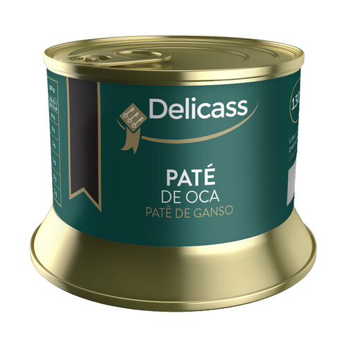 DELICASS Paté de oca lata 130 g.