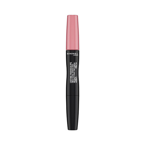 RIMMEL Lasting provocalips  tono 220 Come up roses Barra de labios líquida de larga duración y alta pigmentación.