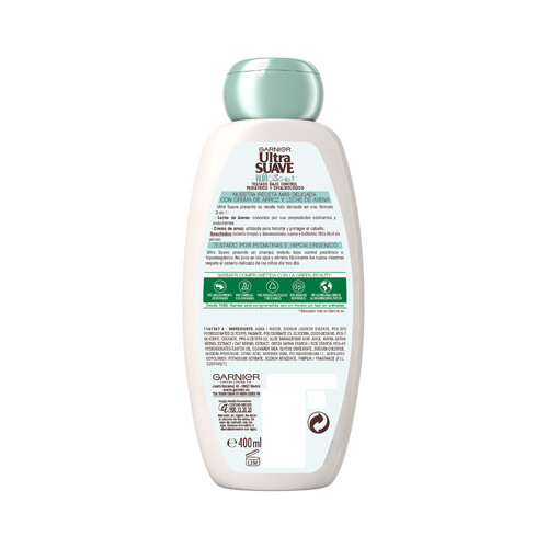 GARNIER Champú y acondicionador especial para niños GARNIER Ultra suave niños 400 ml.