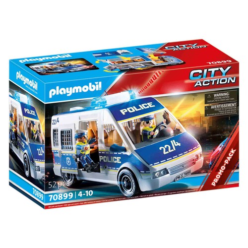 PLAYMOBIL coche de policía con luz y sonido