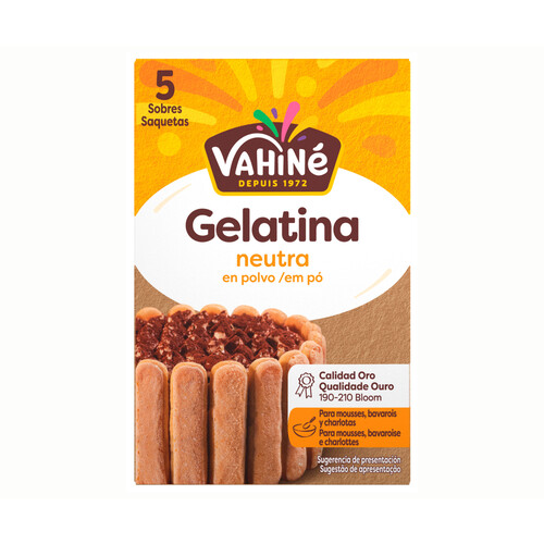 VAHINE Gelatina en polvo 30 g.