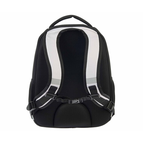 Mochila deportiva, 2 compartimentos, color negro, ALCAMPO.