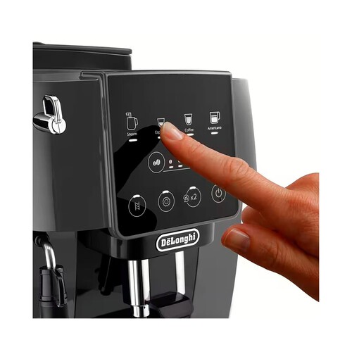 Cafetera espresso superautomática DELONGHI Magnifica Start ECAM220.22.GB, 15bar, molinillo, café en grano o molido.